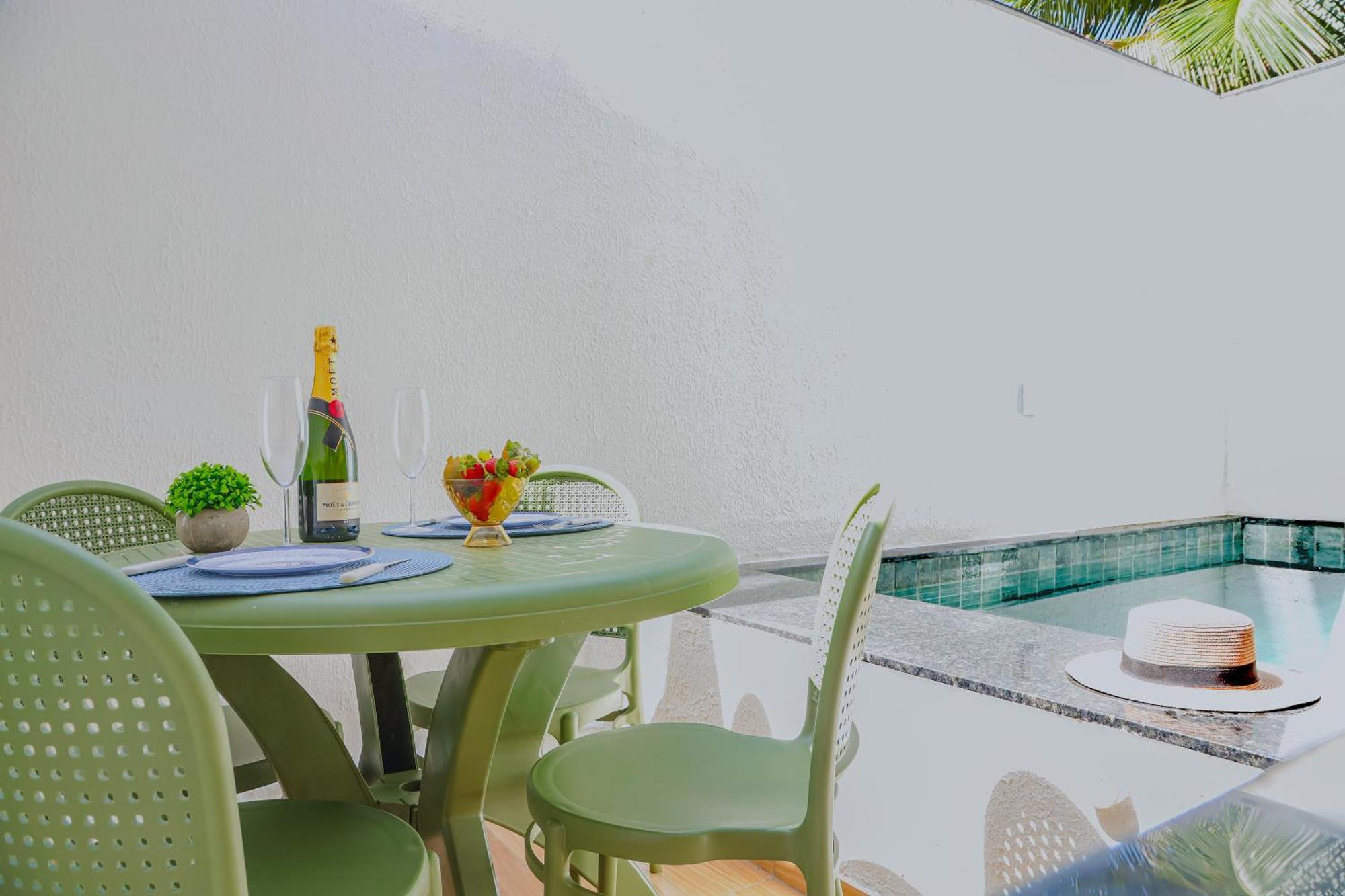 Melhor Localizacao Porto Galinhas 50M Do Mar E Centrinho - Com E Sem Piscina Privativa Family Flats Pôrto das Galinhas エクステリア 写真